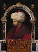 Gentile Bellini Portrait of Mehmed II by Venetian artist Gentile Bellini painting